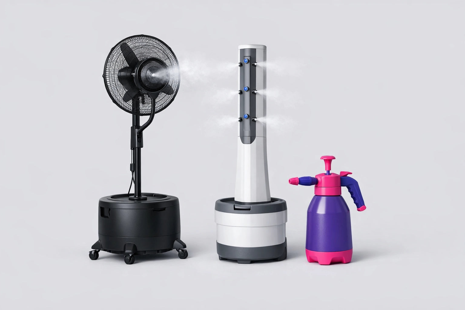 Ventilatori e nebulizzatori da esterno