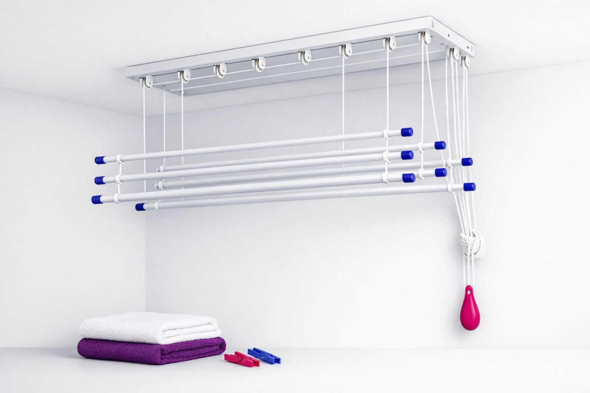 Stendibiancheria da soffitto
