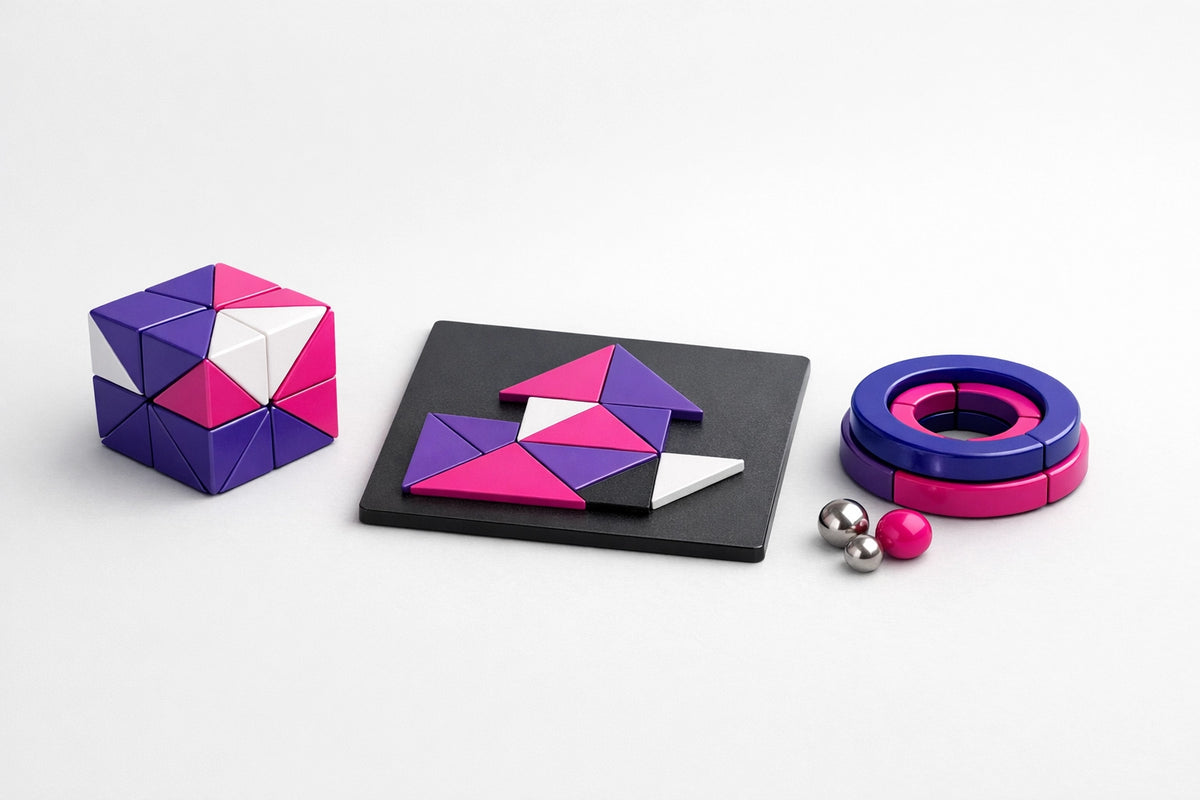 Puzzle magnetici