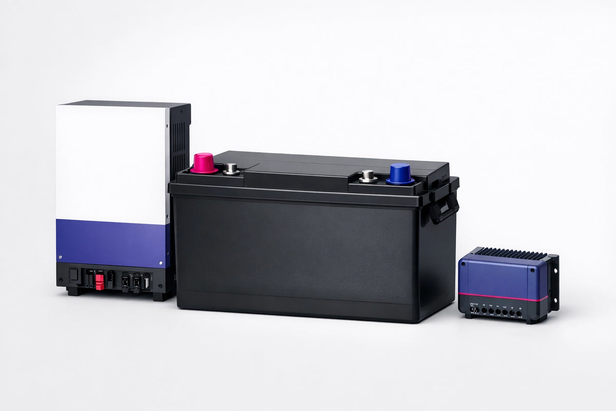 Batterie solari ed eoliche