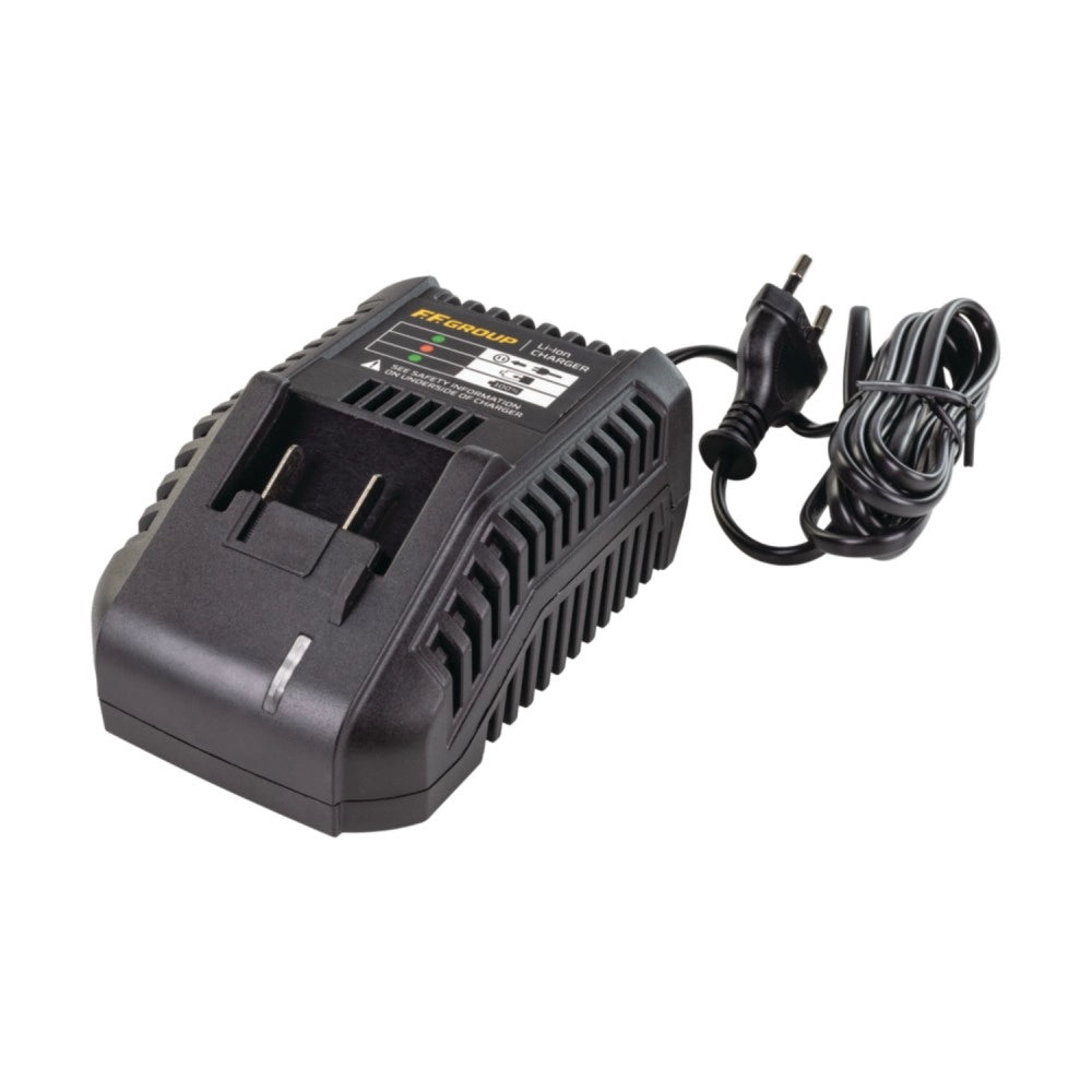 Ff group cdd/40 20v plus trapano avvitatore con 2 batterie uso semi professionale