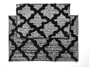 Matte da bagno in microfibra - 2 pezzi - 40x60cm e 50x80cm
