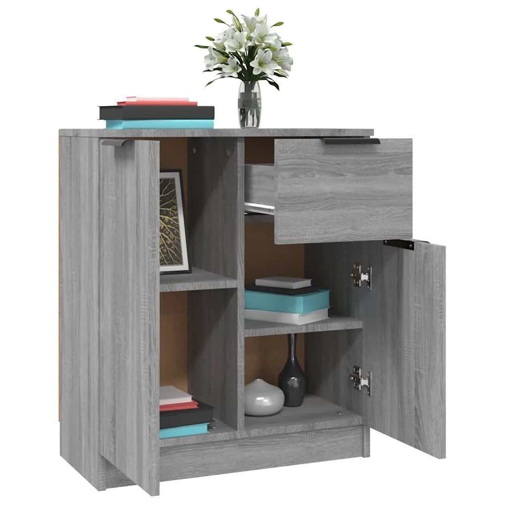 Credenza Grigio Sonoma 60x30x70 cm in Legno tecnico 816998