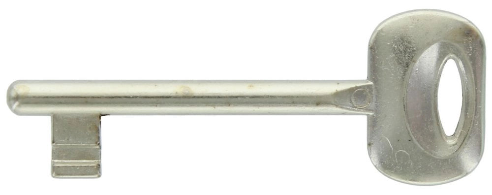 10pz chiave patent bonaiti nichelata n.7 cod:ferx.12817
