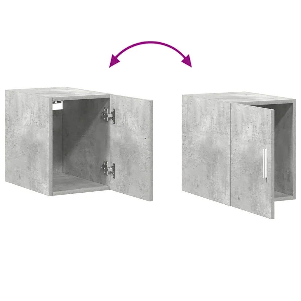 Mobiletto da bagno moderno e sottile 30 x 42,5 x 225 cm grande capacità finitura opaca in legno composito grigio cemento 02_0055555