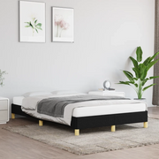 Giroletto senza Materasso-Struttura Letto Nero 120x200 cm Tessuto 501073
