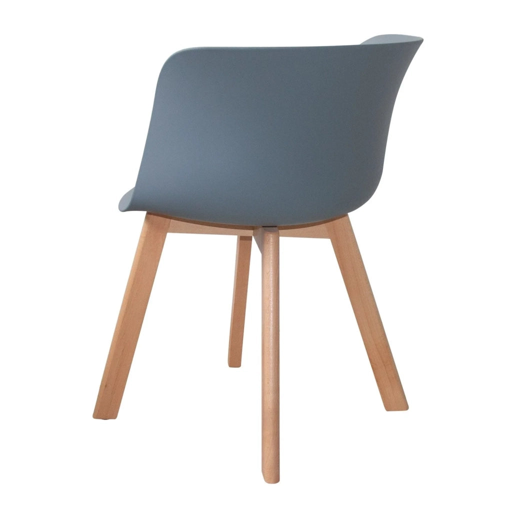 LÚZETE - POLTRONA NORDIC WOOD GREY