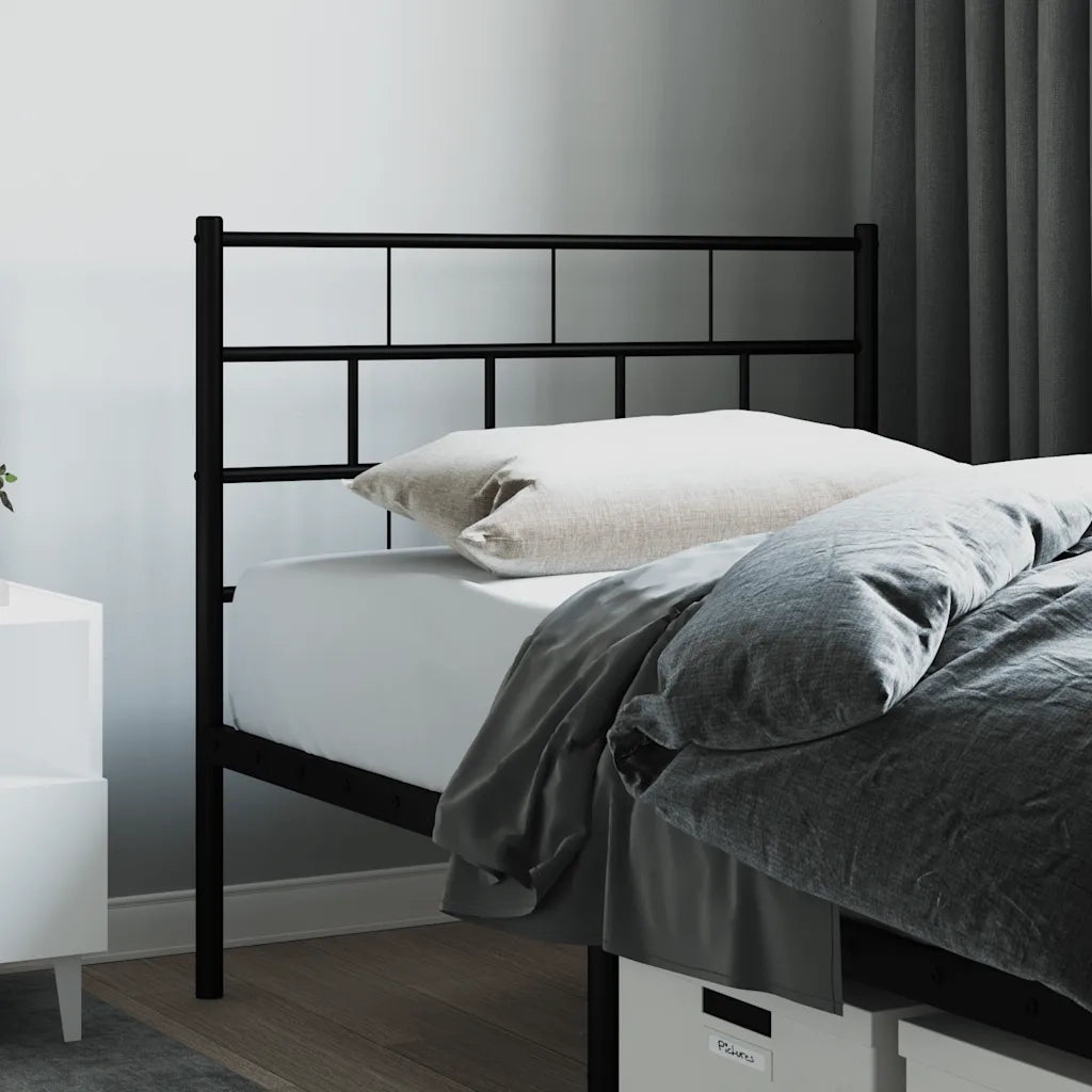 Testiera di Ricambio in Metallo Nero 75 cm 355685