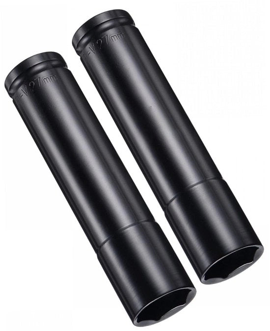 Chiave a punta profonda 19 mm - Kit di chiavi a punta - Bloccaggio di frizione - Duraturo - Acciaio CR-V - Lunghezza 15 cm - Resistenza alla ruggine e anticorrosione - Chiave a punta