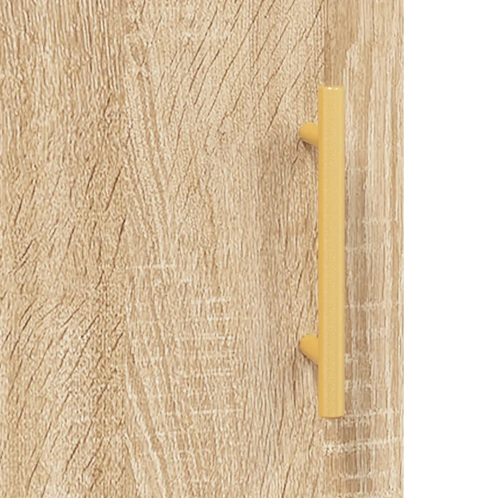 Credenza Rovere Sonoma 69,5x34x180 cm in Legno Multistrato 3199868