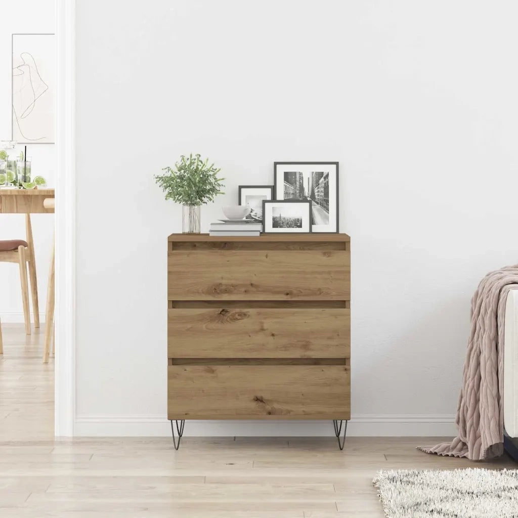 Credenza | Madia | Buffet da pranzo | Armadio da pranzo Rovere artigianale 60 x 35 x 70 cm Legno multistrato