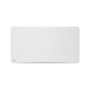 Radiatore elettrico fisso ad inerzia secca ghisa + pellicola + plug & play 1500W ALMEA orizzontale bianco
