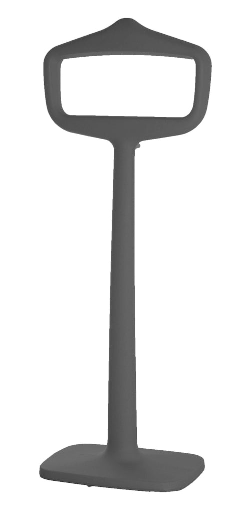 Appendiabiti Porta Abiti da Esterno 48x117 cm in Resina Arkema Bobo Dove Grey