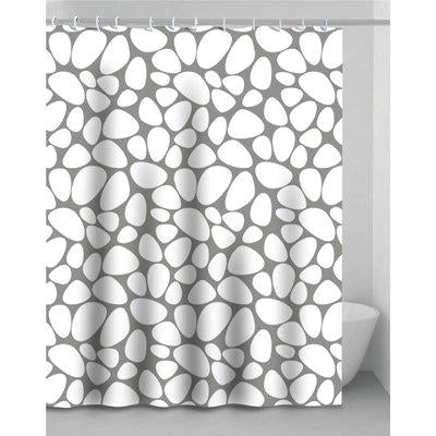 TENDA DOCCIA STONE - IN VINILE + ANELLI CM 180X200- 2 pezzi