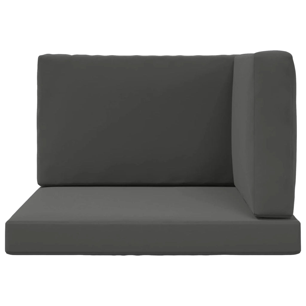 Cuscino per divano da esterno 3 pcs Antracite Poliestere 900863