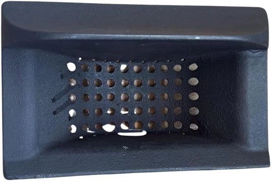 Scaldafuoco in ghisa - ambiente - 1 pezzo - nero - 80 cm