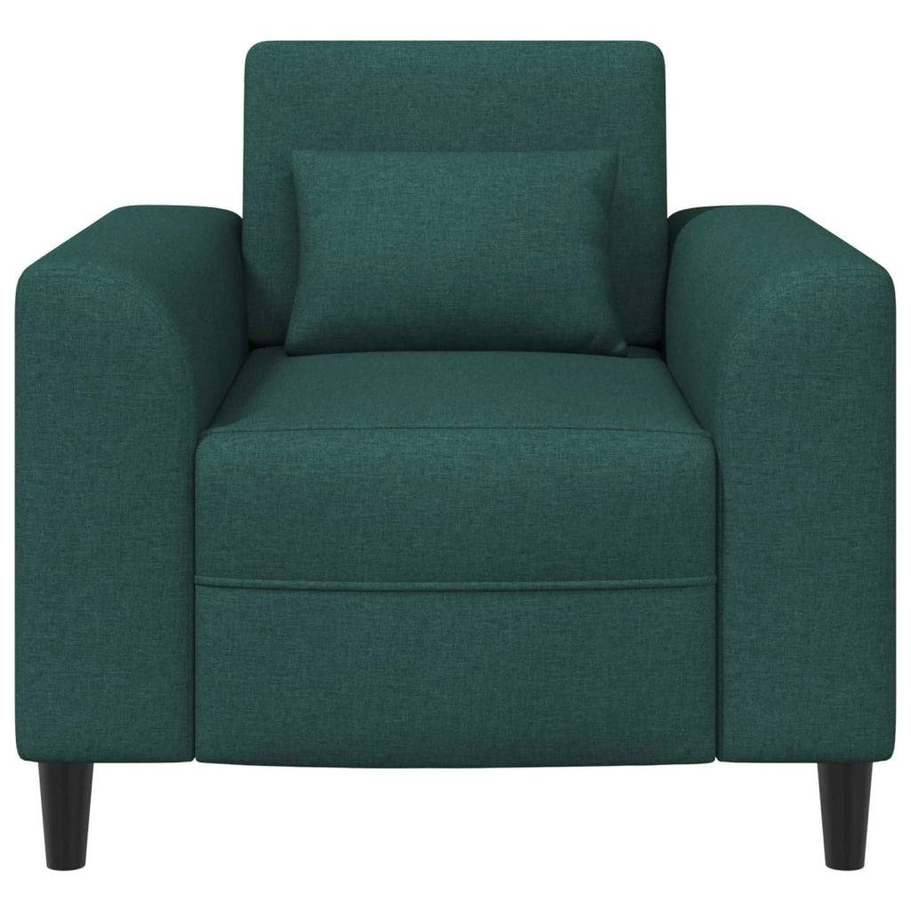 Poltrona Verde Scuro Tessuto 42042459