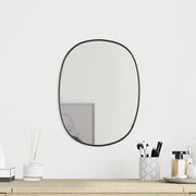 Specchio da Parete Nero 40x30 cm 348222