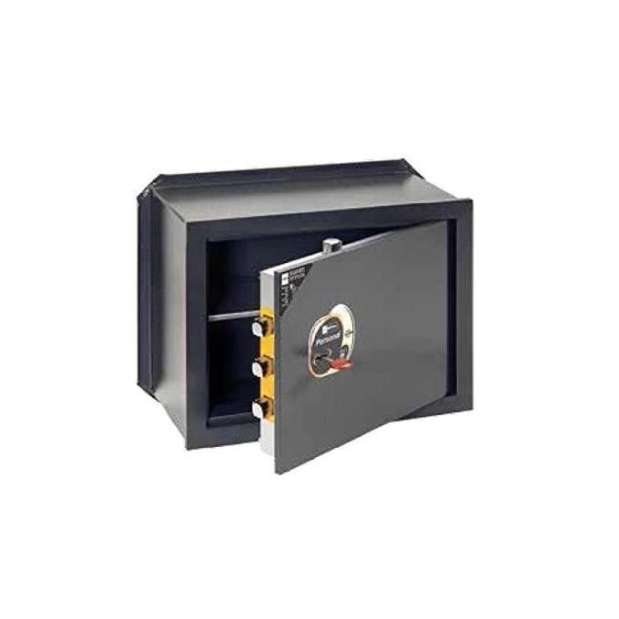 Mottura A11.1225 Cassaforte a Incasso a Chiave Certificata UNI EN 14450 S2 4 Catenacci Acciaio 29x41x25 cm colore Grigio