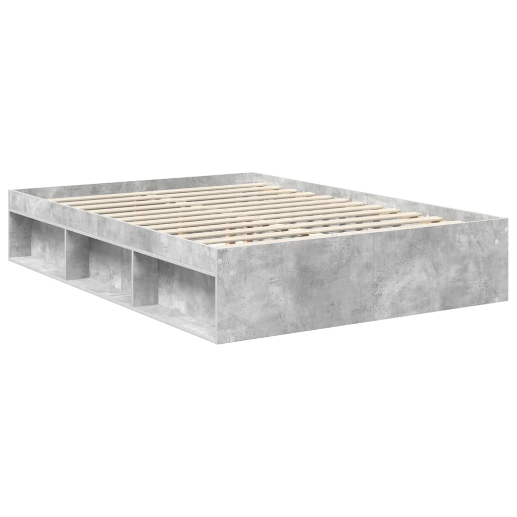 Struttura del letto-Giroletto-Rete del Letto Calcestruzzo 140 x 200 cm Pino massello 607949