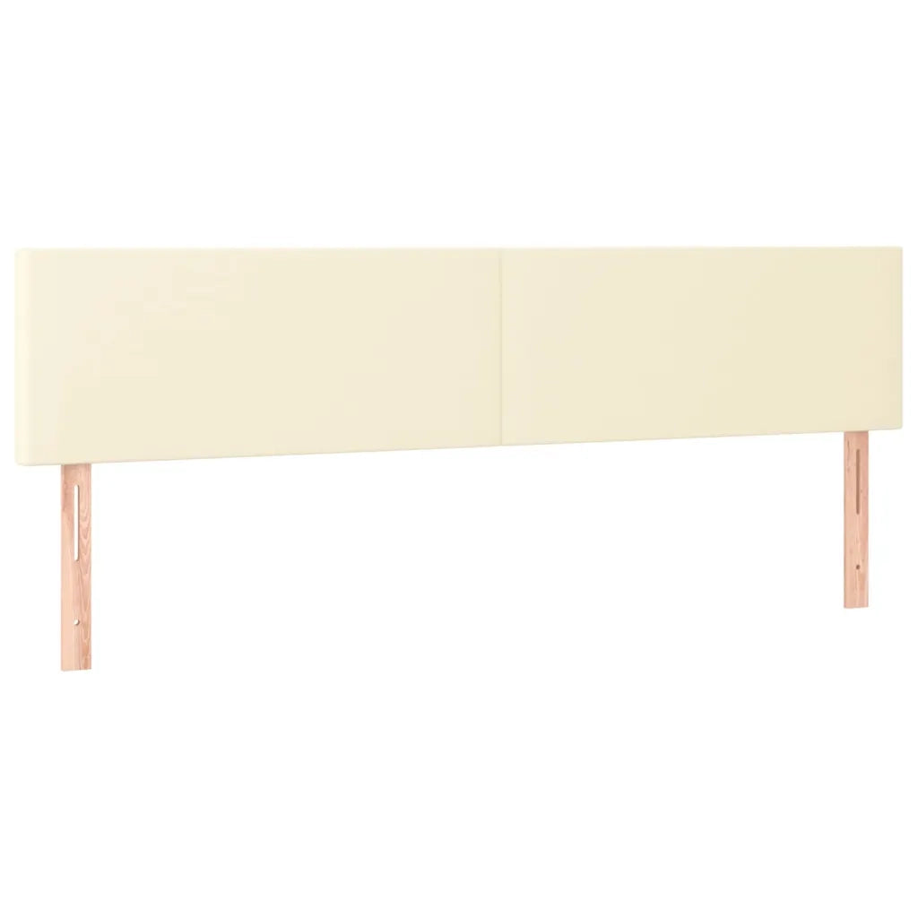 Giroletto a Molle con Materasso Crema 160x200 cm in Similpelle 3130669
