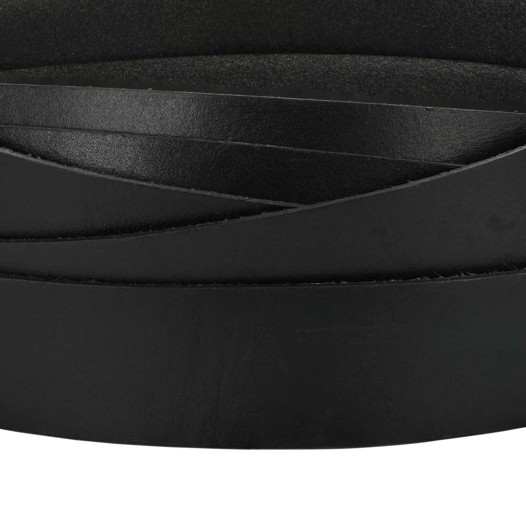 Cinturino in pelle Nero 200 x 3,5 cm Pelle 42034157