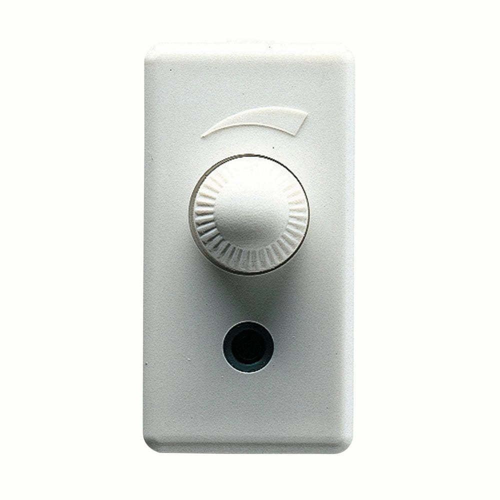 REGOLATORE ELETTRONICO ROTATIVO LUMINOSO 'SYSTEM' 230V 50/60 Hz - Bianco - GEWISS
