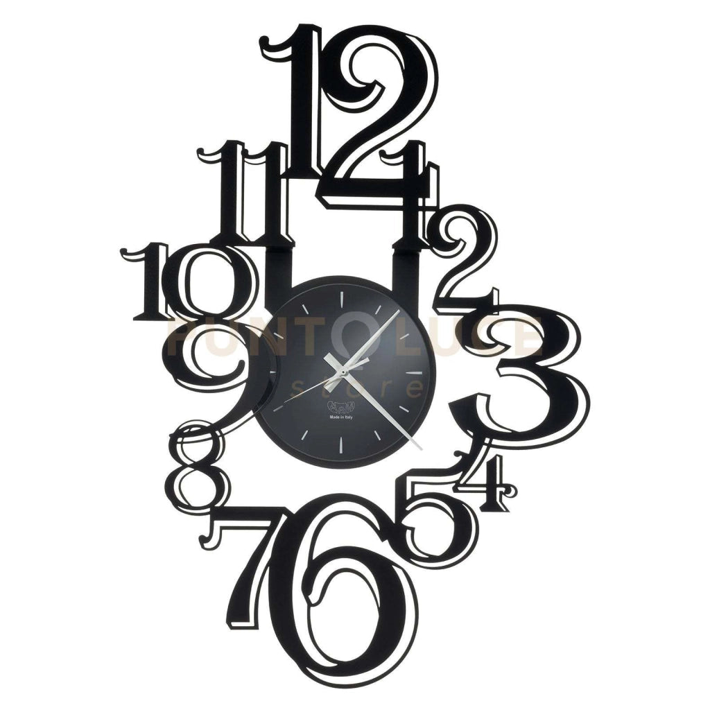 orologio da parete big freak Nero
