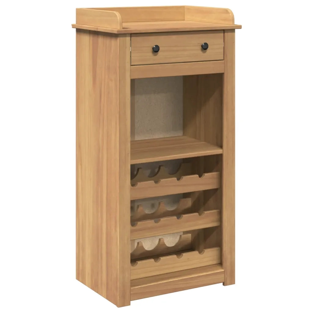 Cantinetta per Vini PANAMA 57x40x111,5cm Legno Massello di Pino CFW3818082