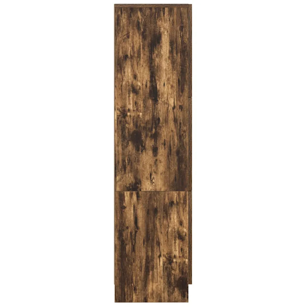 Credenza-Buffet-Armadio da cucina Rovere fum¨¦ 31.5 x 32 x 122.5 cm