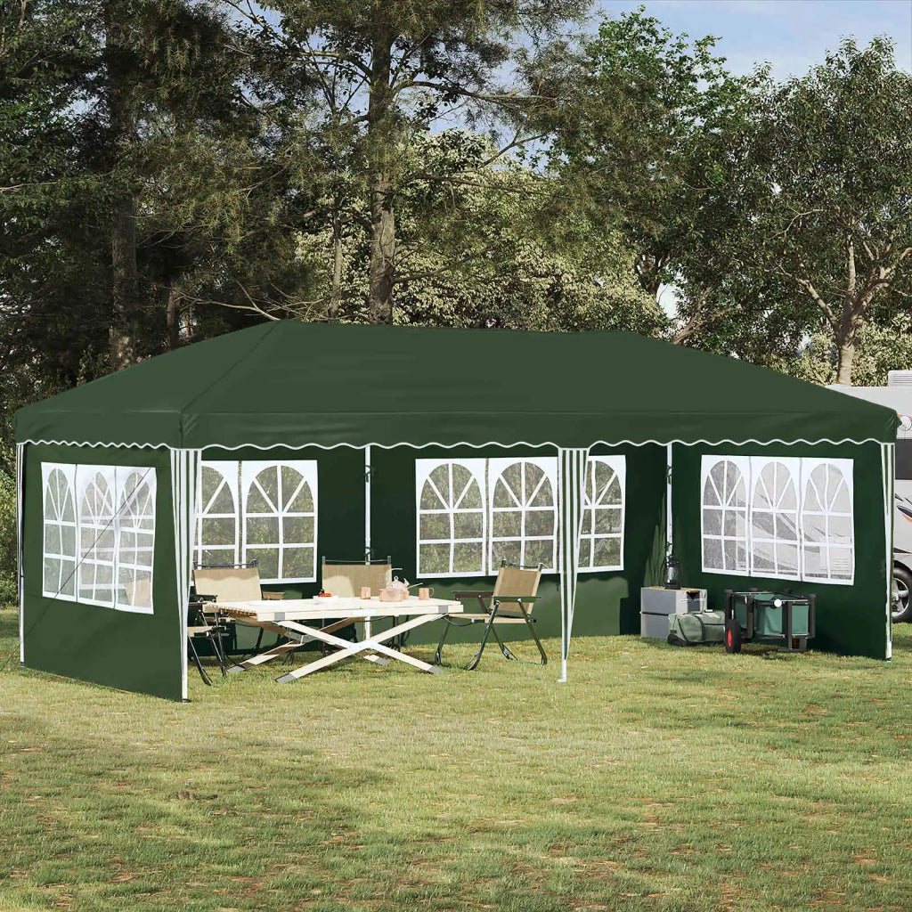 Tenda per feste a pop-up 575 x 289 x 245 cm Verde 42019794