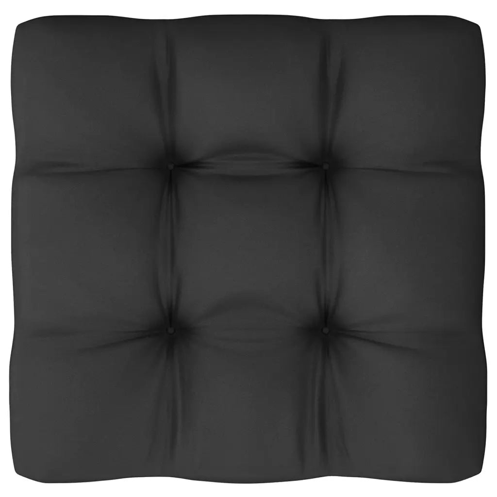 Poggiapiedi da Giardino con Cuscini 2 pz Massello di Pino CFW2117310