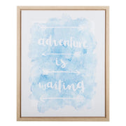 Quadro tela stampata con cornice 40x50x2,5 h
