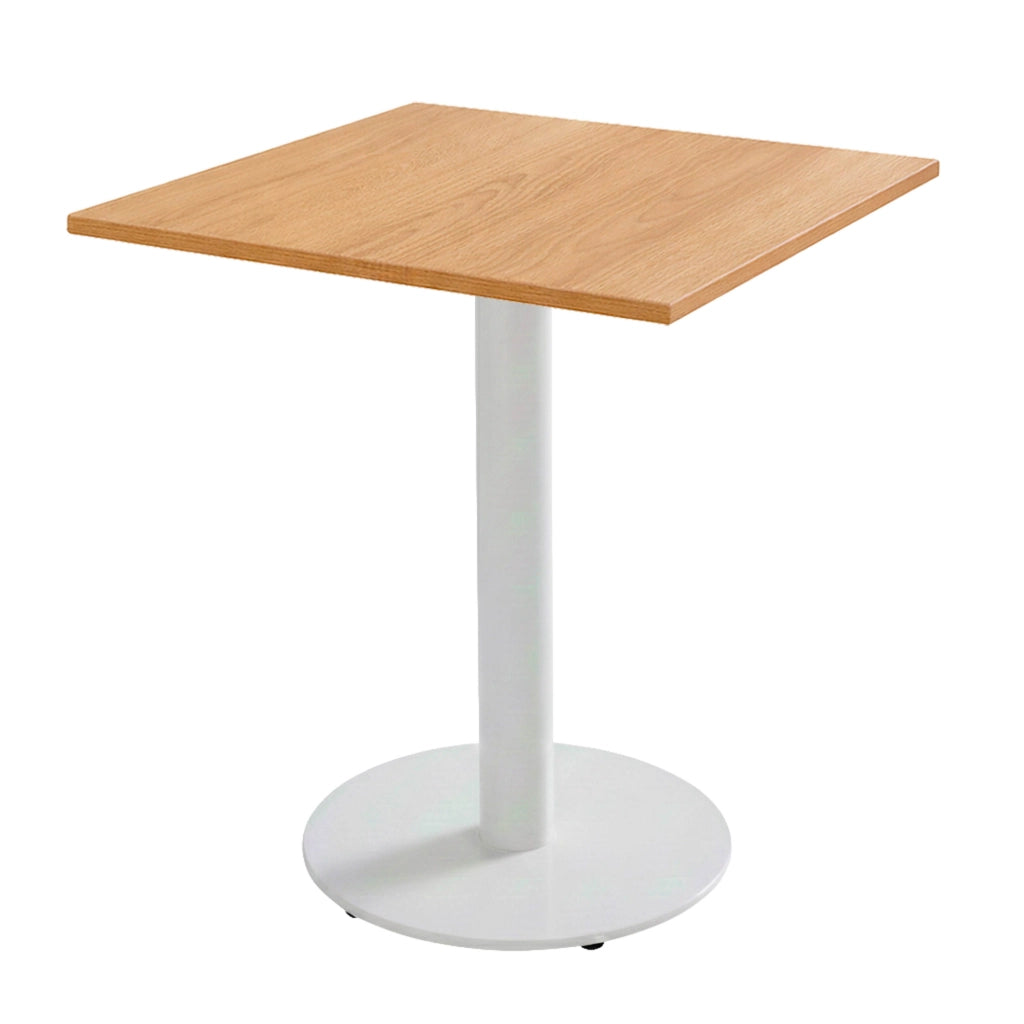 Oviala - Piano tavolo quadrato in laminato 60 x 60 cm in legno chiaro