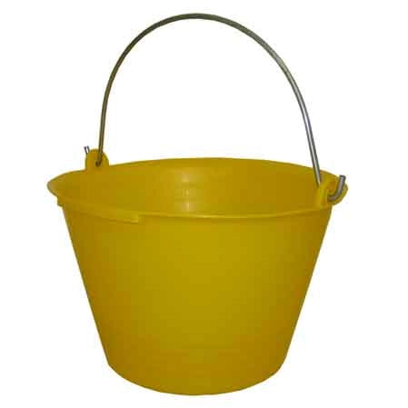 SECCHIO MURATORE 'EXTRA' 12 LT Colore giallo