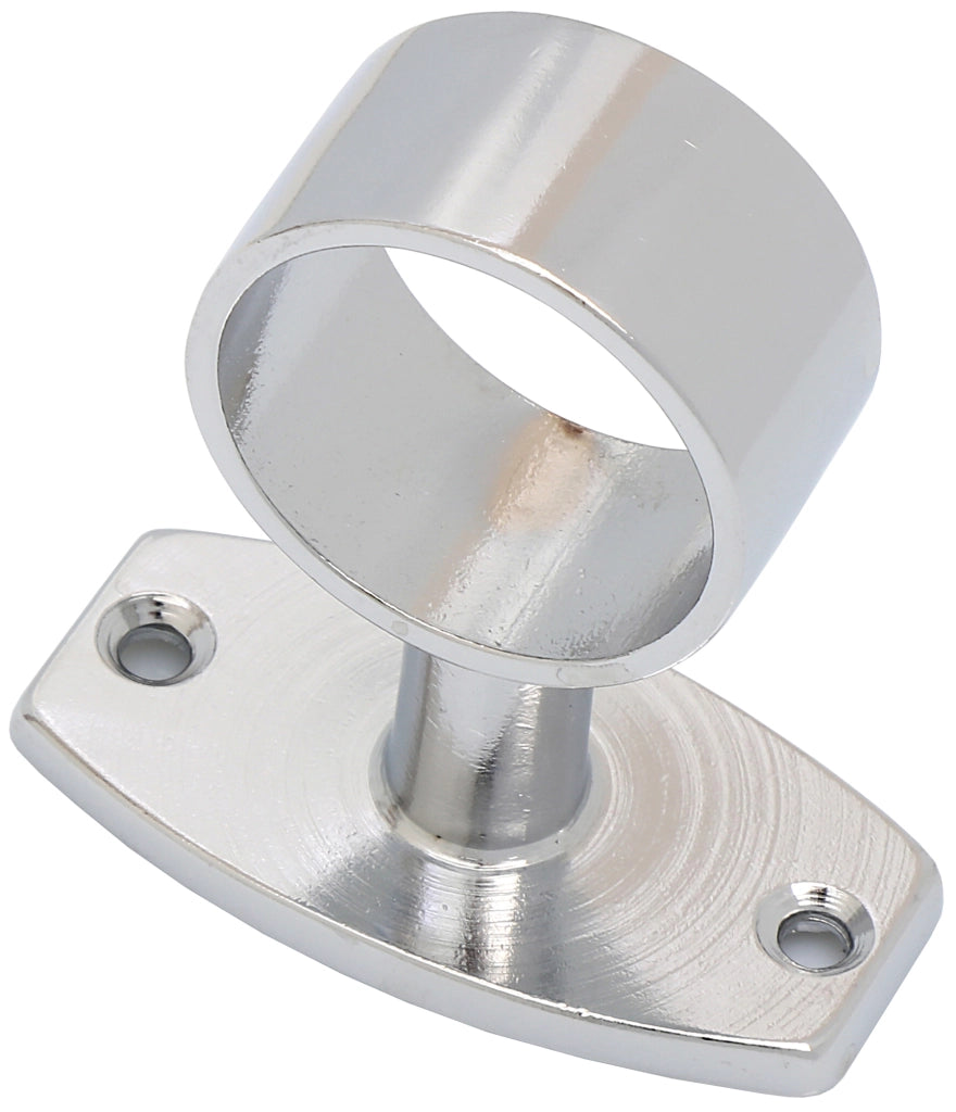 PASSANTE CORRIMANO OTTONE TUBO CROM D 30 MM- 5,0 pz