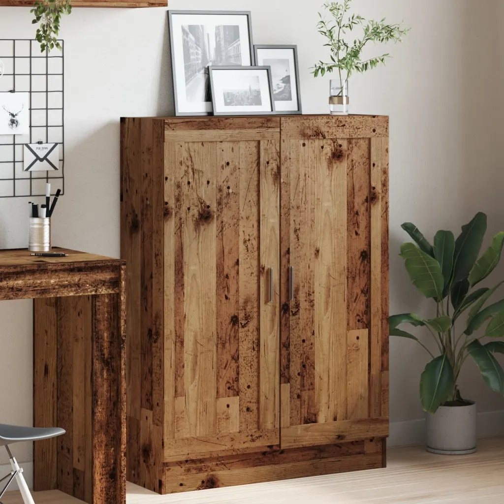 Libreria Legno Antico 82,5x30,5x115 cm in Truciolato 856148