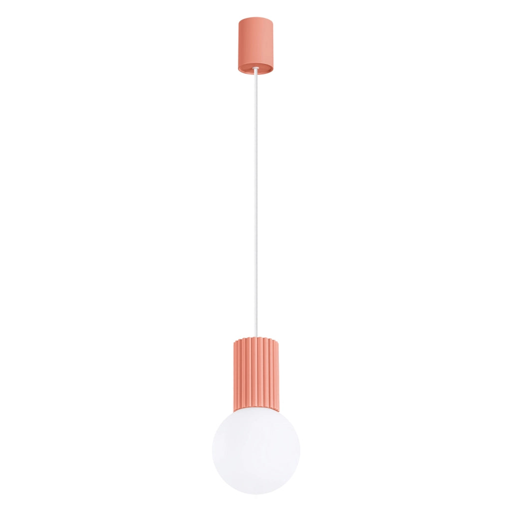 Lampada a sospensione HALO 1 peach