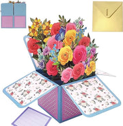 Carta di auguri di compleanno 3D con bouquet di fiori per uomo e donna 

Modello: 
Specifica tecnica: 
Codice prodotto: