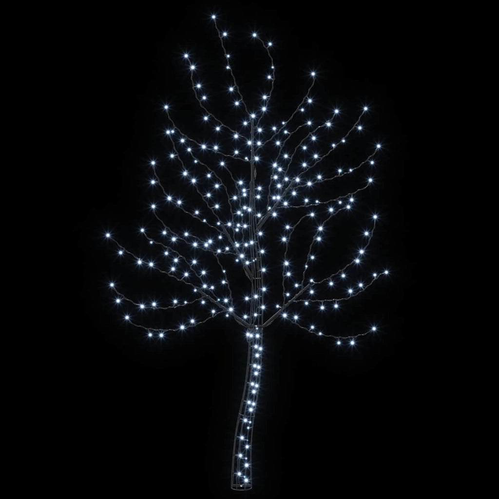 Albero di Natale da parete a LED 180 cm 200 LED Bianco freddo 42050791