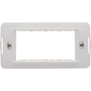 SUPPORTO FRUTTI AQUA MARLANVIL - PC BIANCO POSTI 4- 10 pezzi