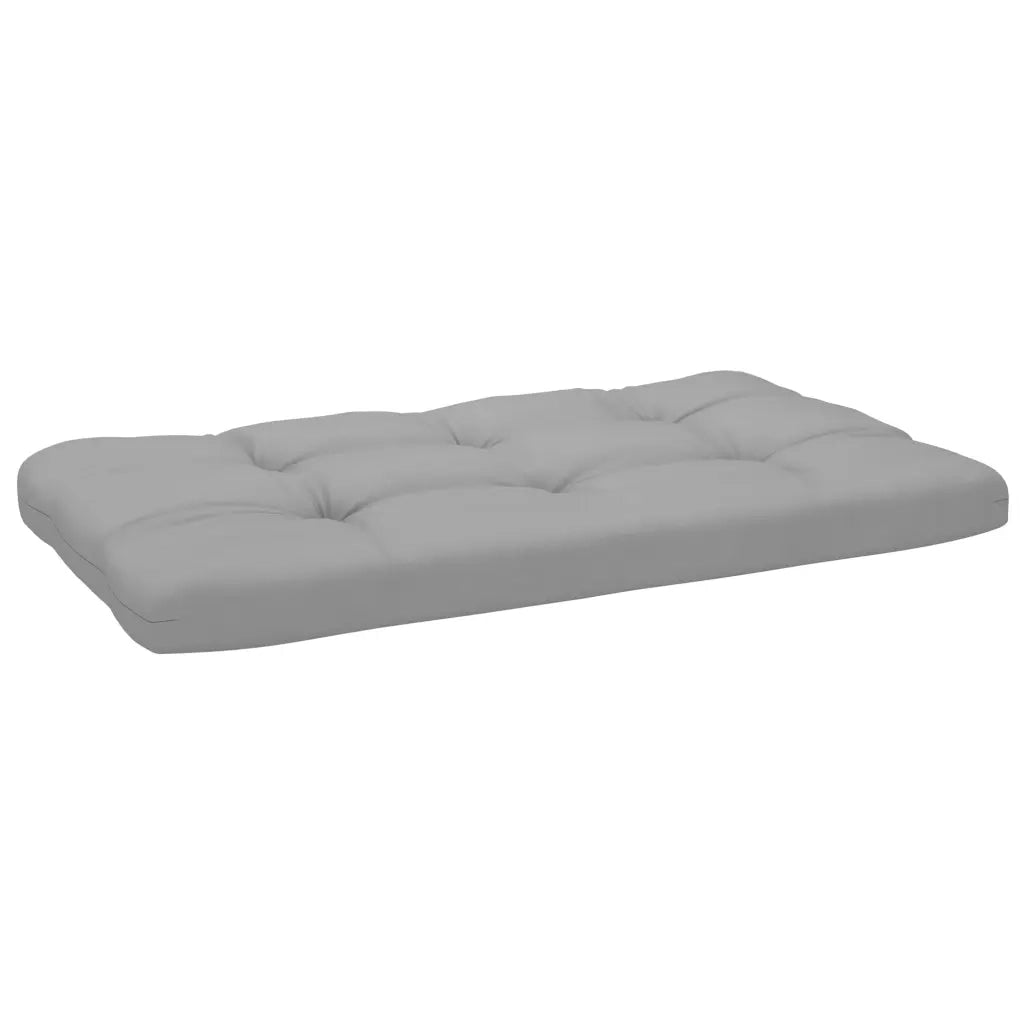Divano a 2 Posti su Pallet con Cuscini Pino Impregnato Nero 3066651