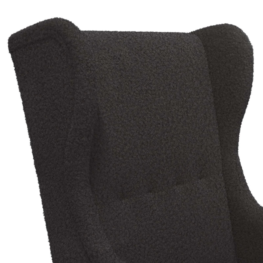 Poltrona | Sedia Relax Nero Boucl¨¦