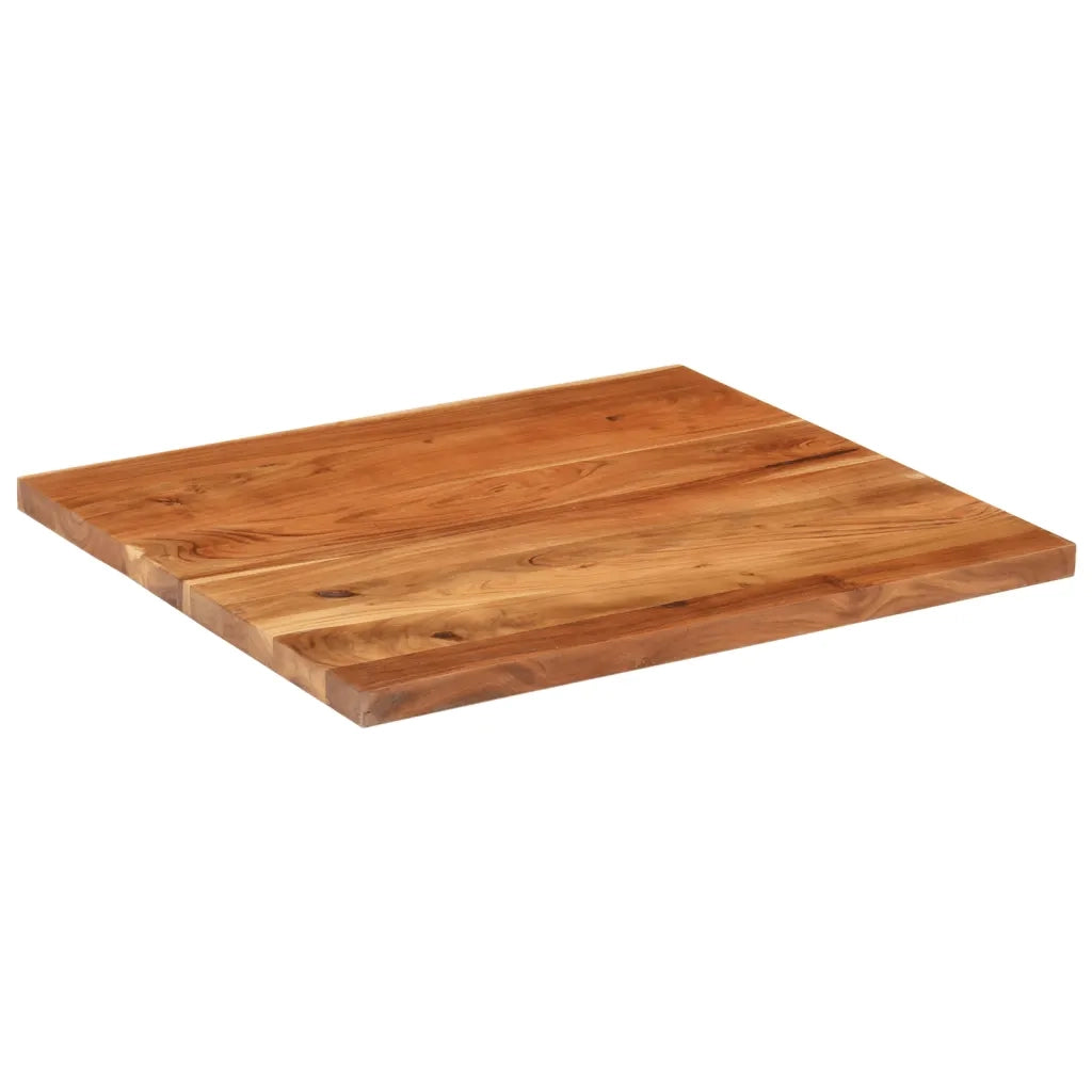 Piano Tavolo 110x80x2,5 cm Rettangolare Legno Massello Acacia 370941
