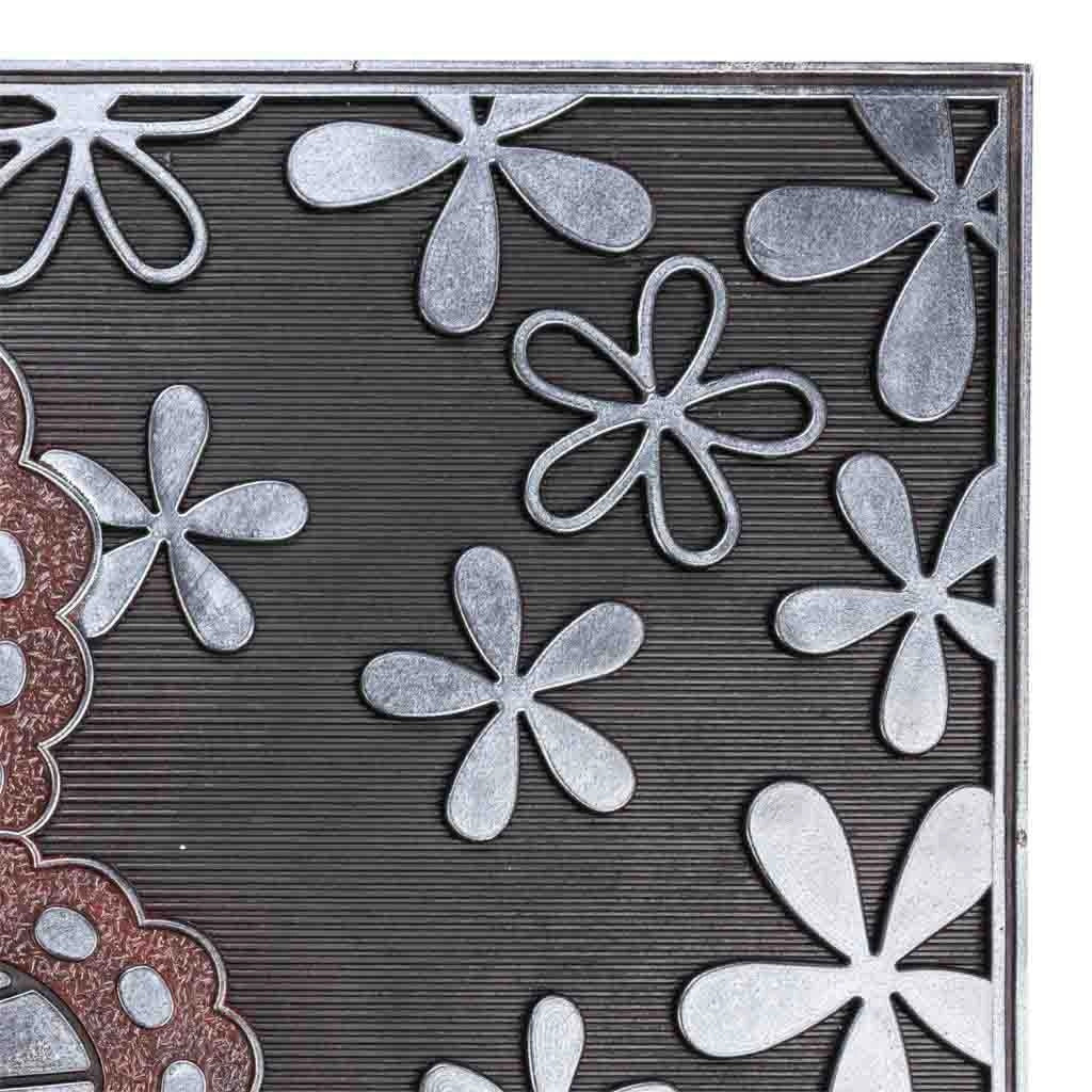 Tappeto di gomma farfalla 45x75
