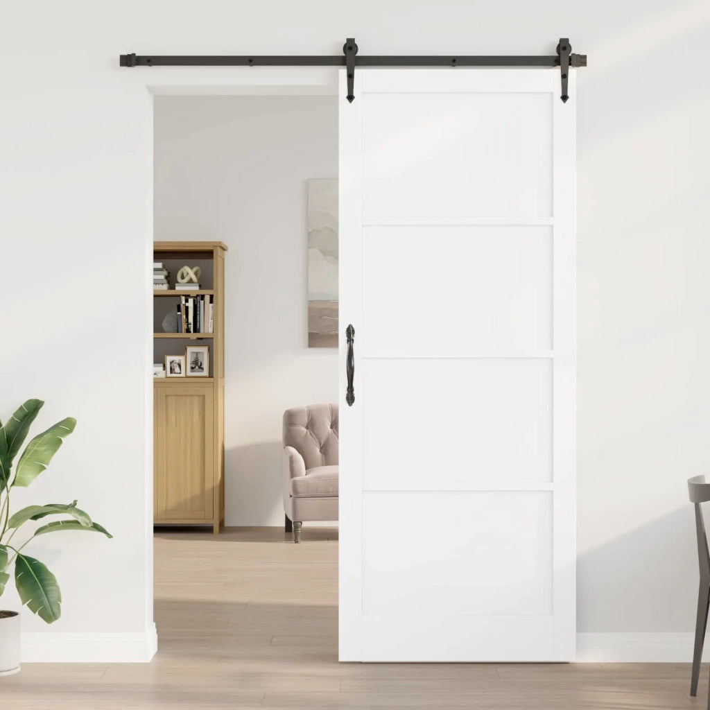Porta Interna Bianco 93 x 232 cm Legno compensato 42052403