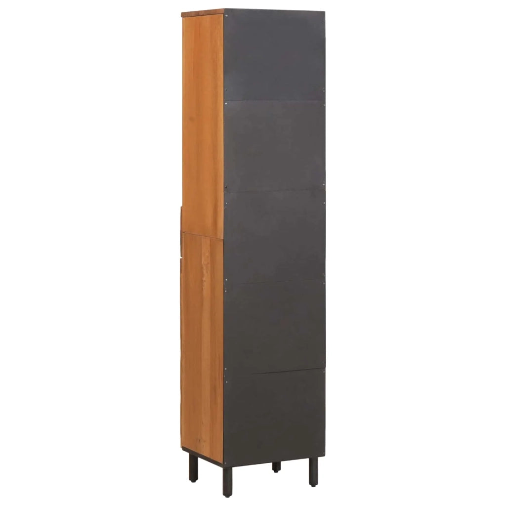 Mobile da Bagno | Armadio da bagno con lo scaffale Marrone 38 x 33 x 160 cm