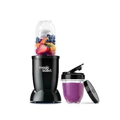 Nutribullet MBR06B Magic Bullet Frullatore da Tavolo 200W 0.5L 0.3L lame acciaio inox colore Nero
