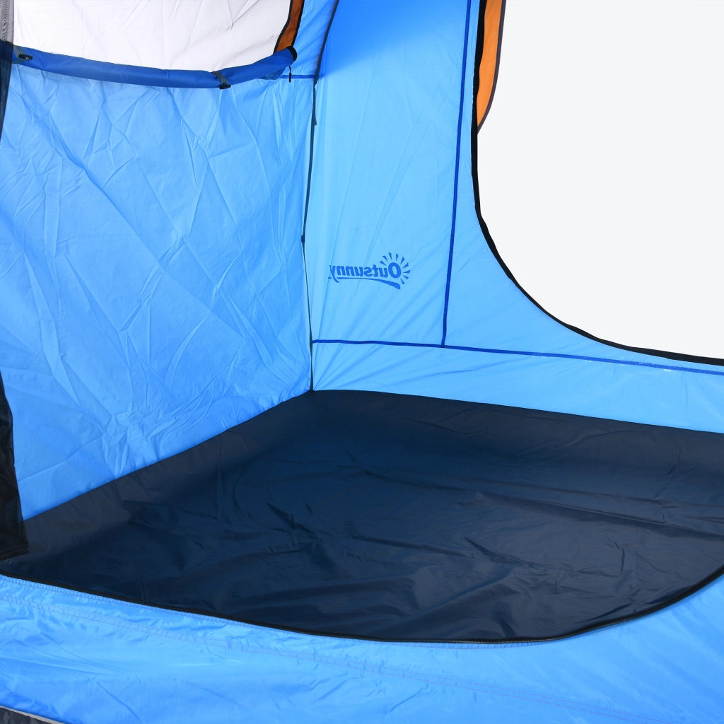 Tenda da campeggio per SUV ¨C Minimal ¨C blu e arancione