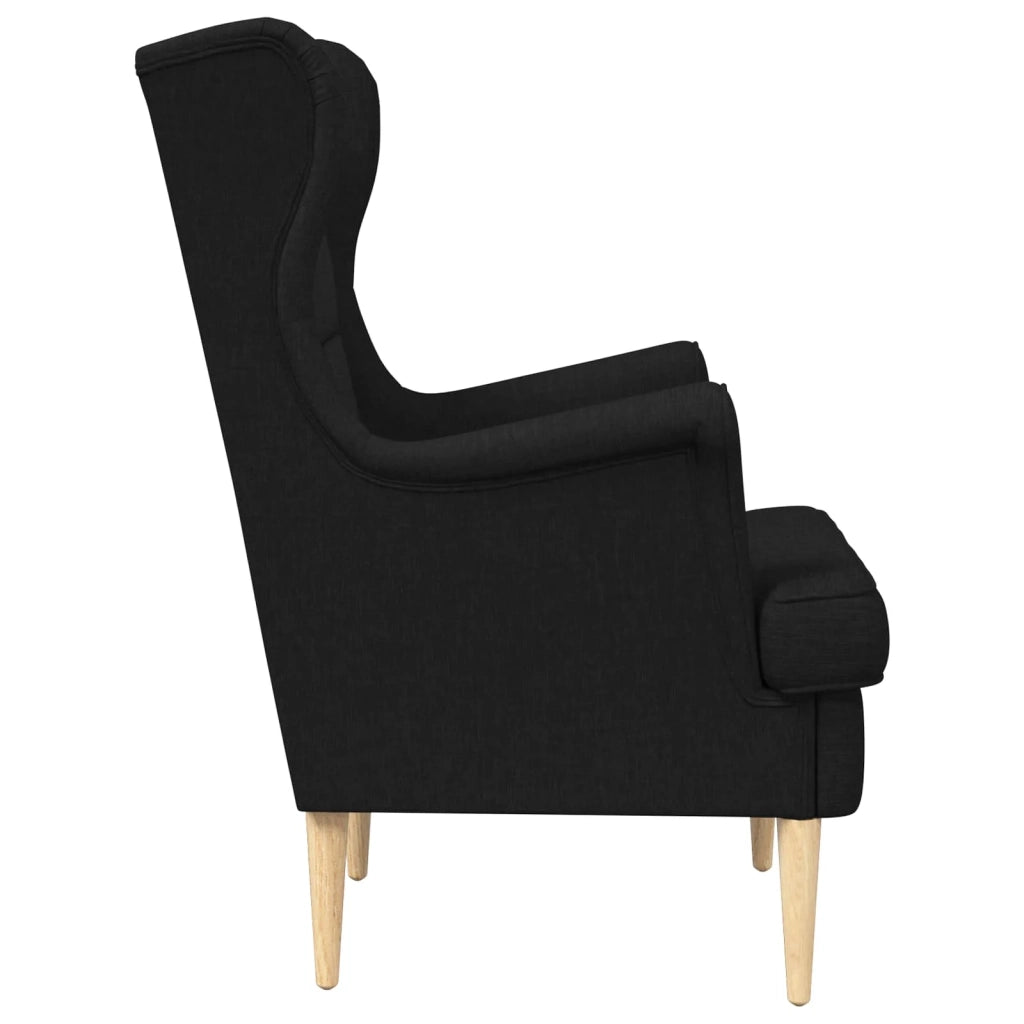 Poltrona | Sedia Relax Nero Tessuto